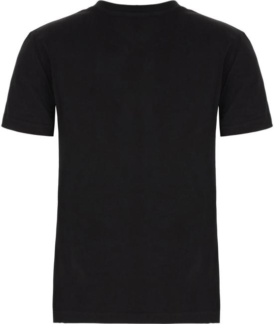 26SS 돌체앤가바나 DG 자수 & 라인스톤 저지 티셔츠 F8V42ZGDDL7N0000 BLACK - DOLCE & GABBANA
