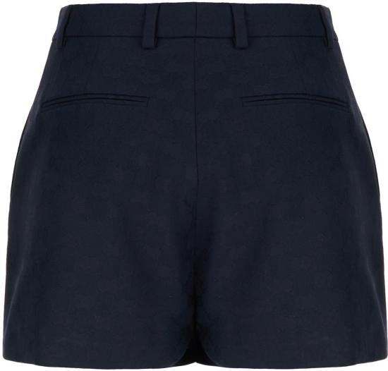 26SS 구찌 GG 코튼 개버딘 쇼츠 859655ZAQXT4474 BLUE - GUCCI