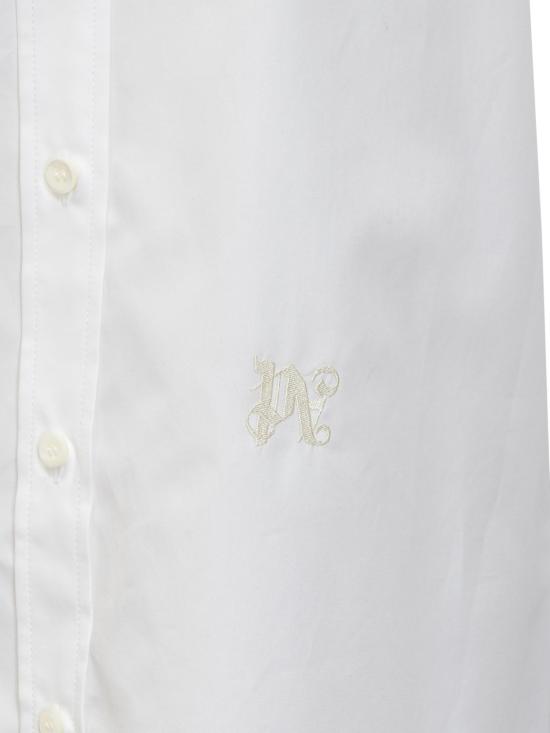  팜앤젤스 블라우스 PWGE004F24FAB0010103 WHITE - PALM ANGELS