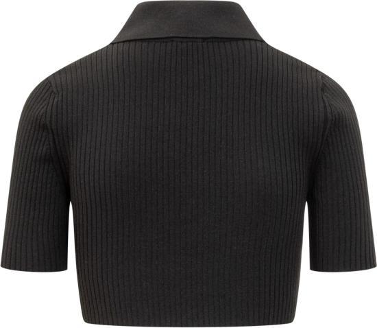 25SS 쿠레쥬 스웨터 125MPO046FI00019999 BLACK - COURREGES