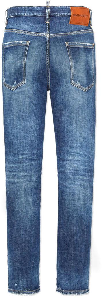 25FW 디스퀘어드2 데님 팬츠 S74LB1728S30872470 BLUE - DSQUARED2