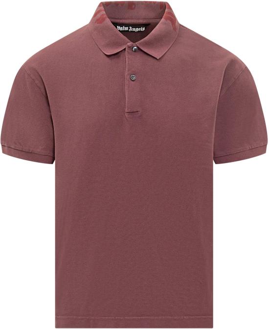 25FW 팜앤젤스 폴로 티셔츠 PMGB02AF25FAB0012825 MAROON