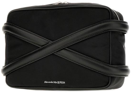  알렉산더 맥퀸 더 하네스 카메라 크로스백 7262921AALD1000 BLACK - ALEXANDER MCQUEEN