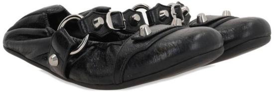 26SS 발렌시아가 플랫 슈즈 828095 BLACK - BALENCIAGA