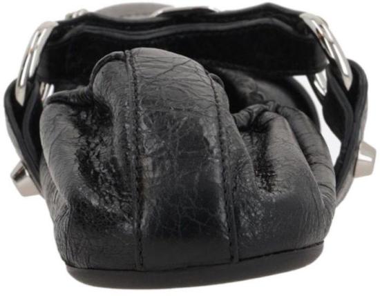 26SS 발렌시아가 플랫 슈즈 828095 BLACK - BALENCIAGA