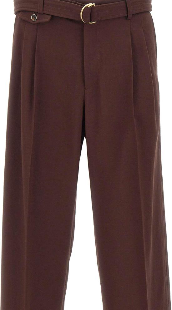 26SS 드롤드무슈 스트레이트 팬츠 BP203VI029BN BROWN - DROLE DE MONSIEUR