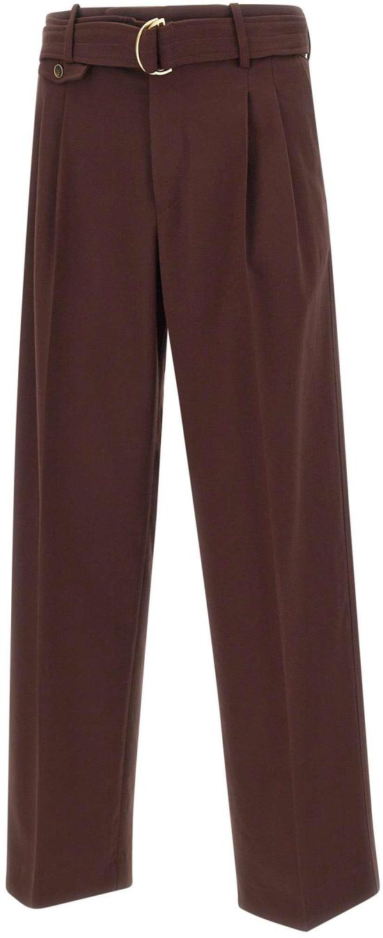 26SS 드롤드무슈 스트레이트 팬츠 BP203VI029BN BROWN