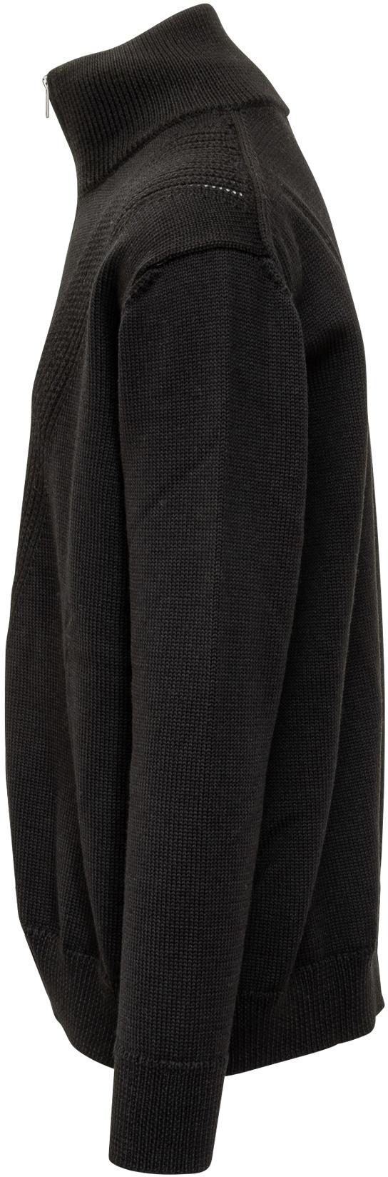 25FW 질샌더 집업 니트 J22HP0039J14775001 BLACK - JIL SANDER