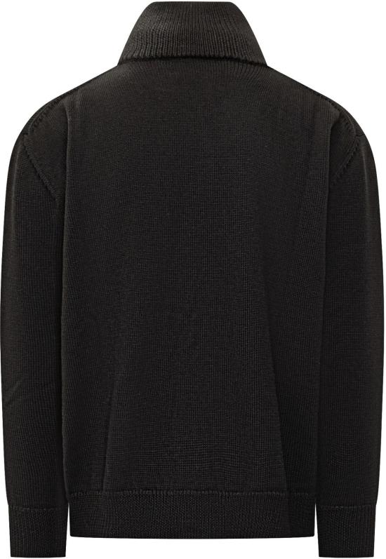 25FW 질샌더 집업 니트 J22HP0039J14775001 BLACK - JIL SANDER