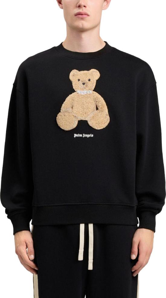 26SS 팜앤젤스 스웨터 PMBA08HS26FLE0091060 BLACK - PALM ANGELS