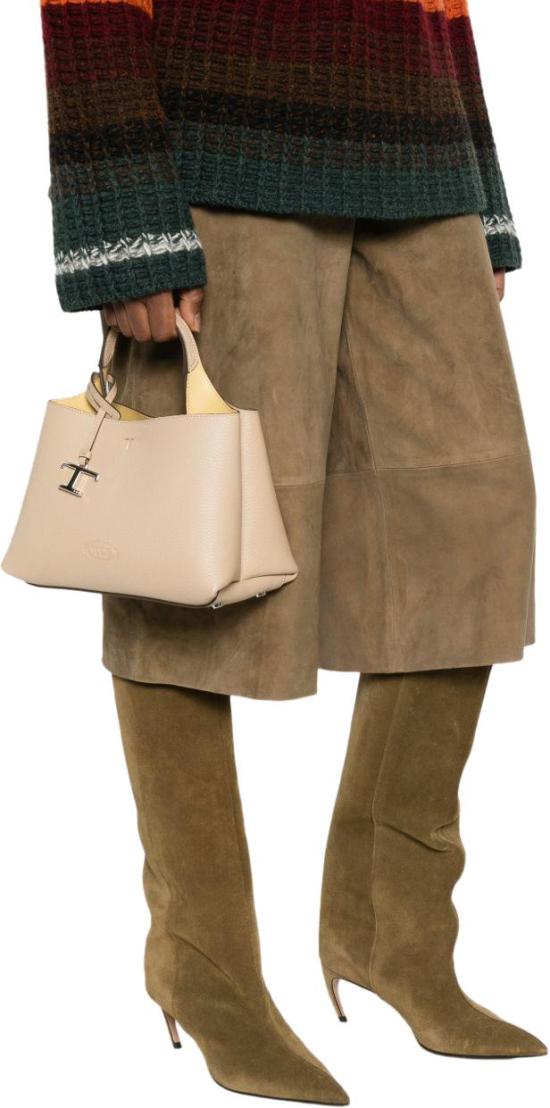 26SS 토즈 마이크로 토트백 XBWAPAEL000QRI4L63 BROWN - TODS