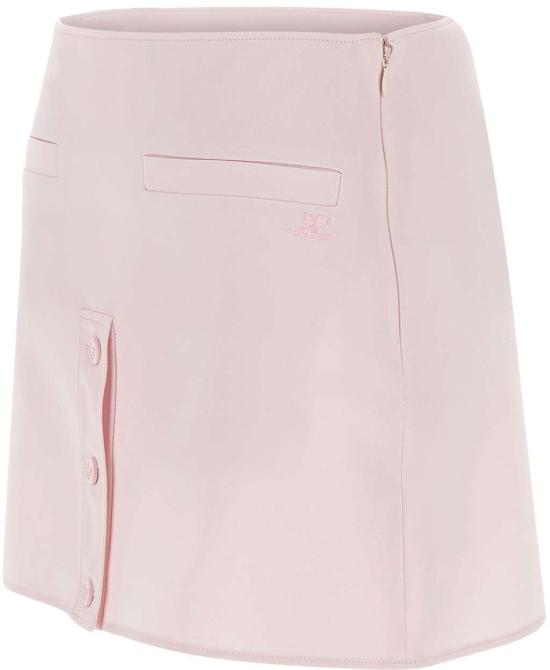 26SS 쿠레쥬 숏 스커트 126CJU330PL0159LTPINK - COURREGES