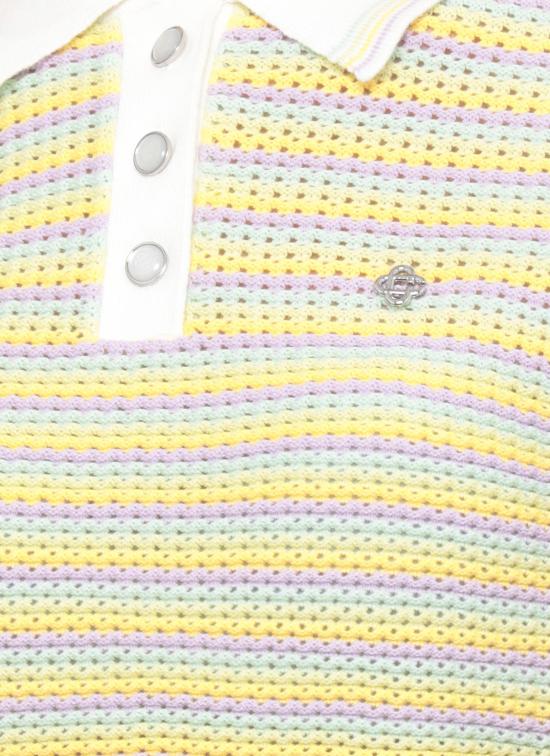 26SS 카사블랑카 폴로 티셔츠 WSS26KW129201 DIVERS - CASABLANCA