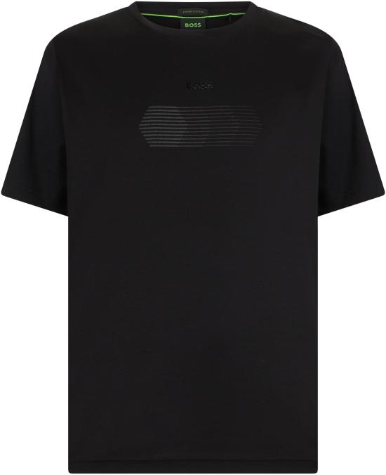 26SS 보스 반팔 티셔츠 50554557 BLACK