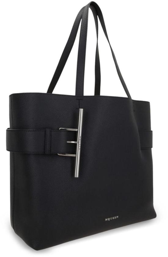 25SS 알렉산더 맥퀸 토트백 8135321VDDM1000 BLACK - ALEXANDER MCQUEEN