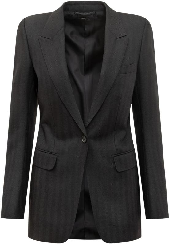 25FW 톰포드 수트 자켓 GI3054FAX1644LB999 BLACK