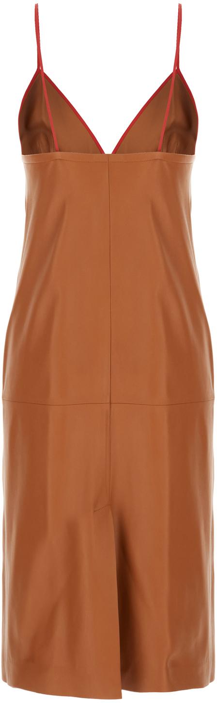 26SS 펜디 미디 원피스 FPB662AW9MF1V3W BROWN - FENDI