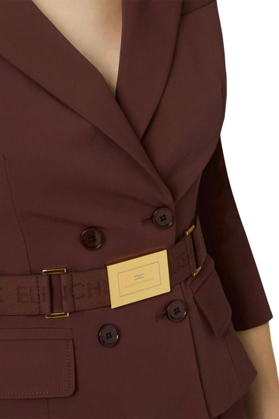26SS 엘리자베타프랜치 수트 자켓 GI22461E2644 BROWN - ELISABETTA FRANCHI