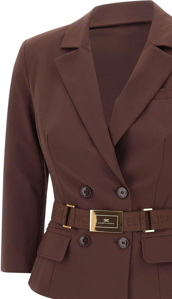 26SS 엘리자베타프랜치 수트 자켓 GI22461E2644 BROWN - ELISABETTA FRANCHI