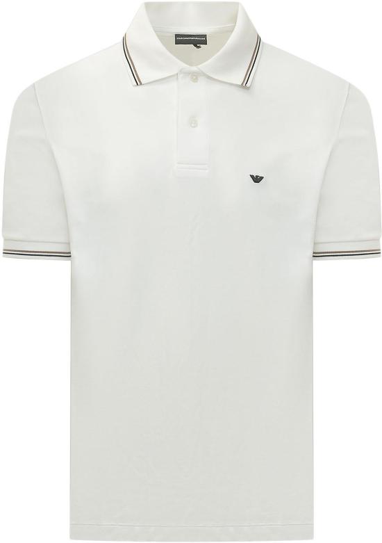 26SS 엠포리오 아르마니 폴로 티셔츠 EM004606AF23090U0003 WHITE