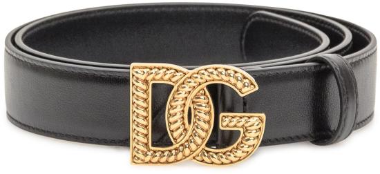 25FW 돌체앤가바나 레귤러 벨트 BE1663AV95680999 BLACK