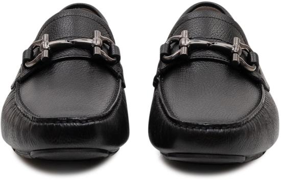 26SS 살바토레 페라가모 간치니 드라이빙 슈즈 02C398755610 BLACK - SALVATORE FERRAGAMO