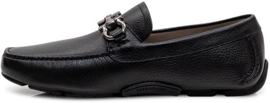 26SS 살바토레 페라가모 간치니 드라이빙 슈즈 02C398755610 BLACK - SALVATORE FERRAGAMO
