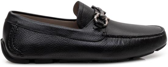 26SS 살바토레 페라가모 간치니 드라이빙 슈즈 02C398755610 BLACK