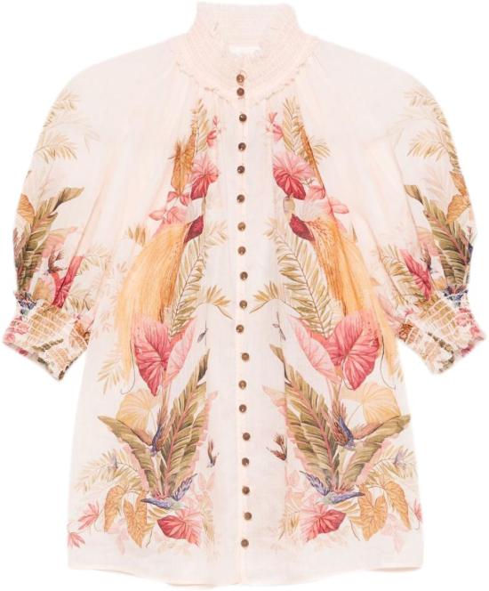 25FW 짐머만 블라우스 4556TSS253CRMPLMFLO BEIGE