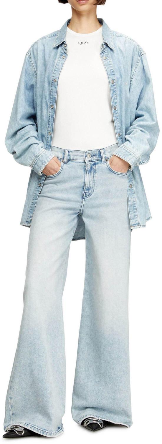26SS 디젤 t-uncutieslong-od 반팔 티셔츠 A199170AHQH141 WHITE - DIESEL