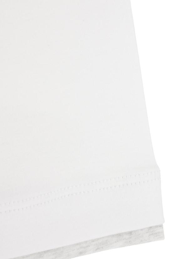 26SS 브루넬로 쿠치넬리 자수 로고 티셔츠 M0B137427CW787 WHITE - BRUNELLO CUCINELLI