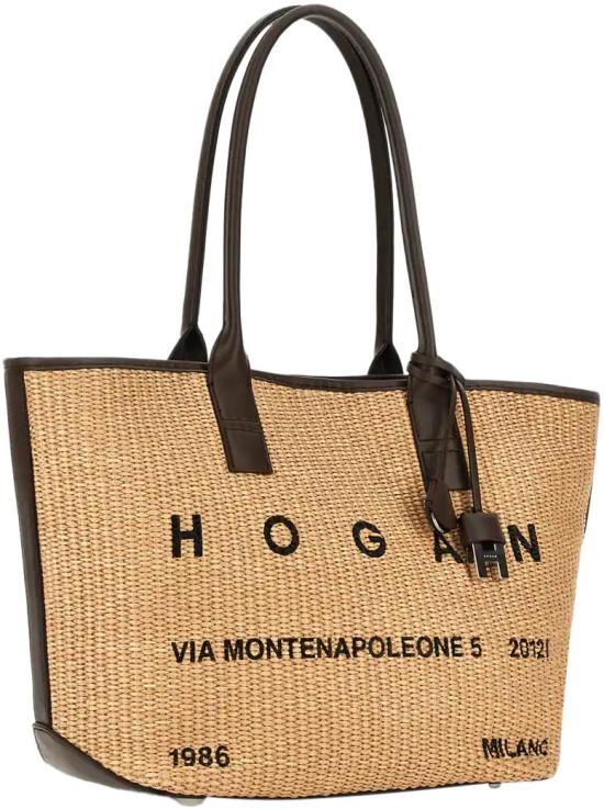 26SS 호간 토트백 KBW01TA3200UYI7E06 BEIGE - HOGAN