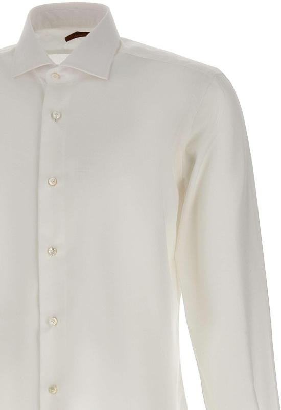 25FW 발바 긴팔 셔츠 I1U02P0150200U0001 WHITE - BARBA