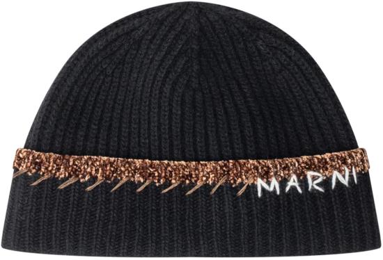 25FW 마르니 비니 CLZC0177Q0UFH553BIN99 BLACK