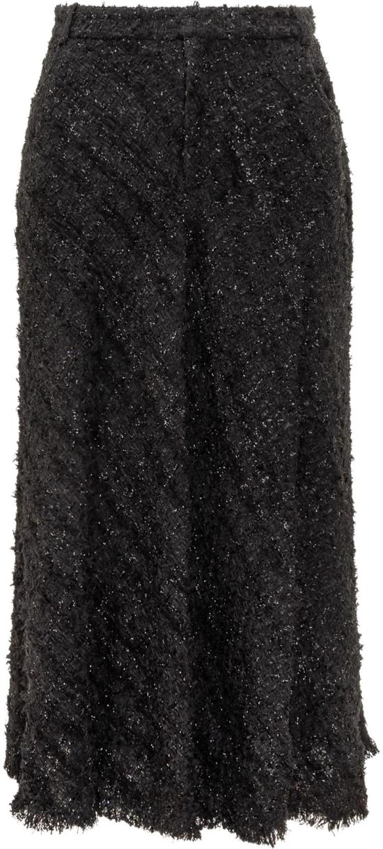 25FW 이로 롱 스커트 25WWP31SAMDENBLA0125W BLACK