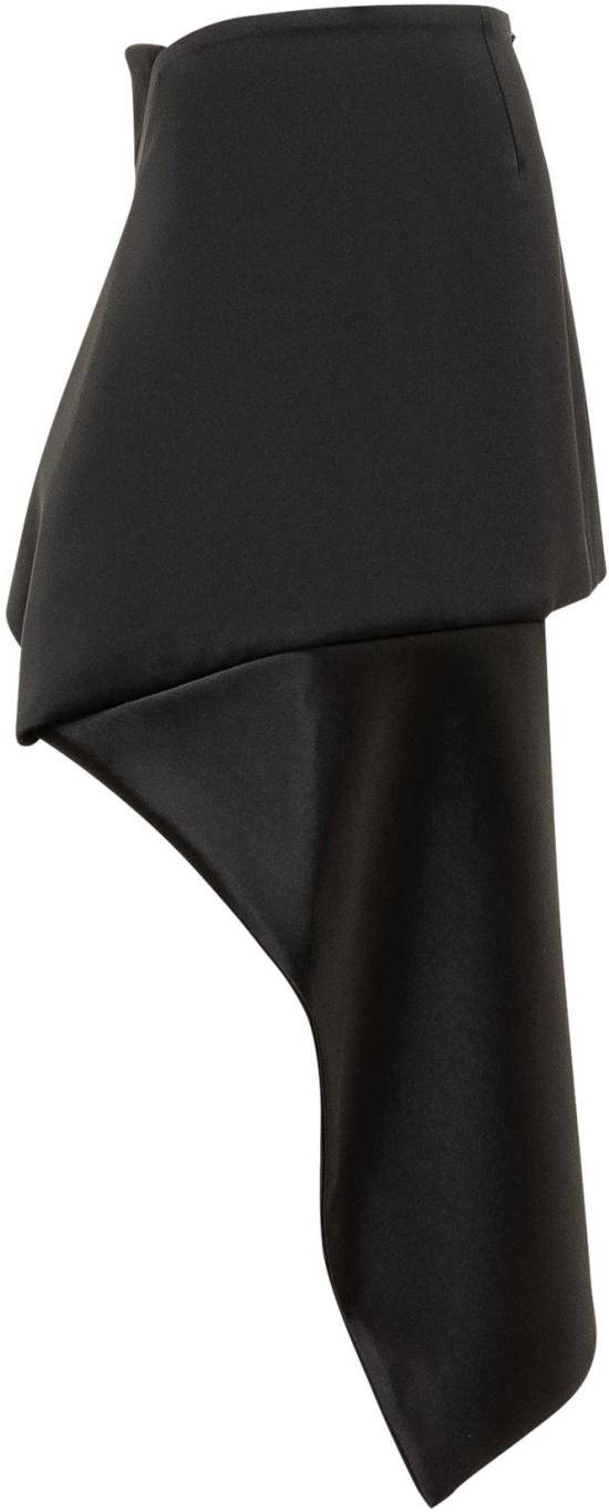 25FW 쿠레쥬 숏 스커트 425CJU313TA00079999 BLACK - COURREGES