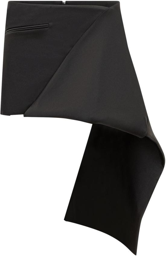 25FW 쿠레쥬 숏 스커트 425CJU313TA00079999 BLACK