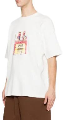 26SS 드롤드무슈 반팔 티셔츠 KTS307CO002OW DIVERS - DROLE DE MONSIEUR