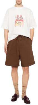 26SS 드롤드무슈 반팔 티셔츠 KTS307CO002OW DIVERS - DROLE DE MONSIEUR