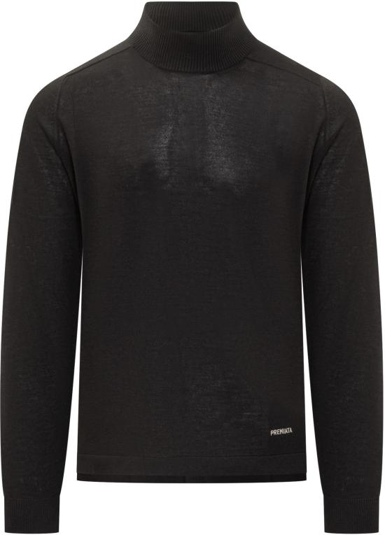 25FW 프리미아타 스웨터 PMG19BLACK