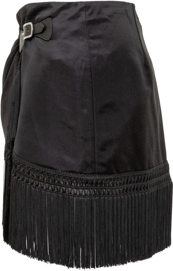 25SS 톰포드 숏 스커트 GC5794FAX1508LB999 BLACK - TOMFORD