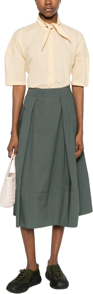 26SS 울리치 미디 스커트 CFWWSK2003FRUT39446668 GREEN - WOOLRICH