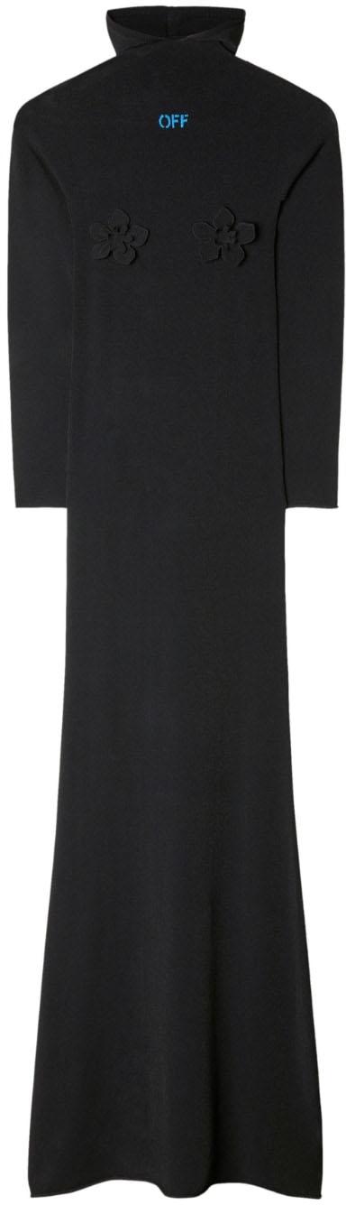  오프화이트 롱 원피스 OWHI090S23KNI0011045 BLACK