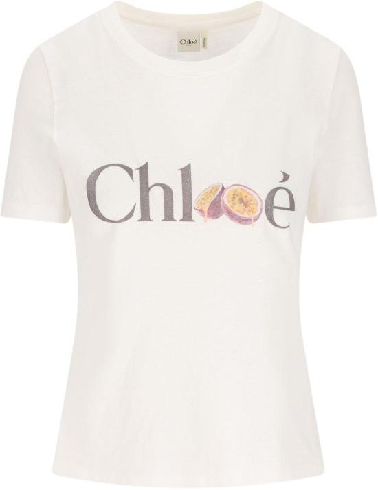 26SS 끌로에 반팔 티셔츠 CH26SJH08197101 WHITE