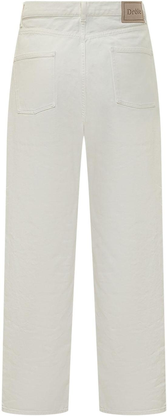 26SS 드롤드무슈 스트레이트 팬츠 KBP199CO285OW WHITE - DROLE DE MONSIEUR