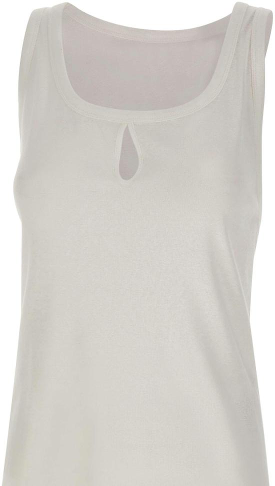 26SS 빅토리아 베컴 민소매 티셔츠 1226JTP007237A6 WHITE - VICTORIA BECKHAM