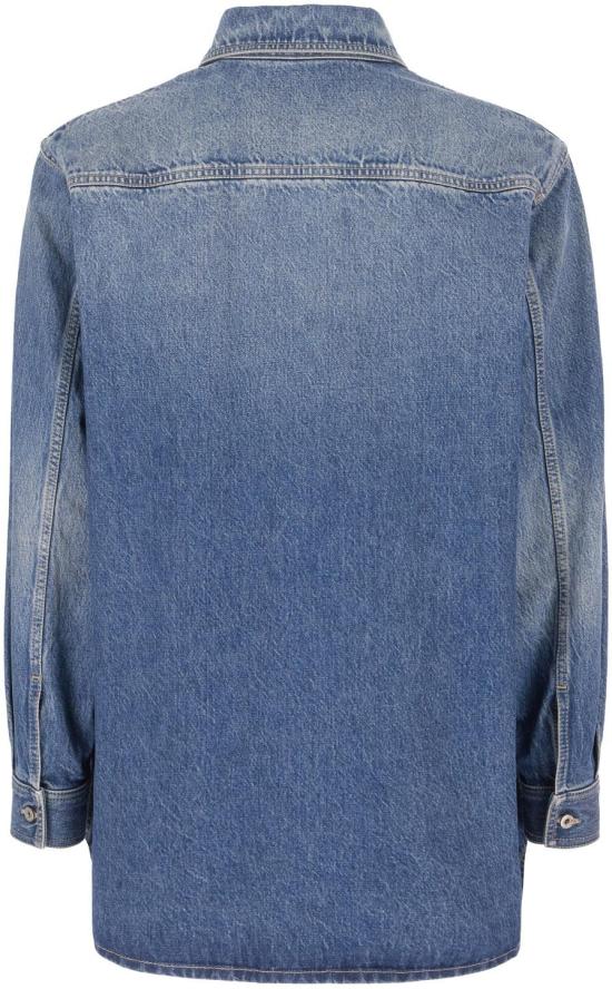  발렌티노 가라바니 데님 셔츠 5V3DB02XAA6558 BLUE - VALENTINO GARAVANI