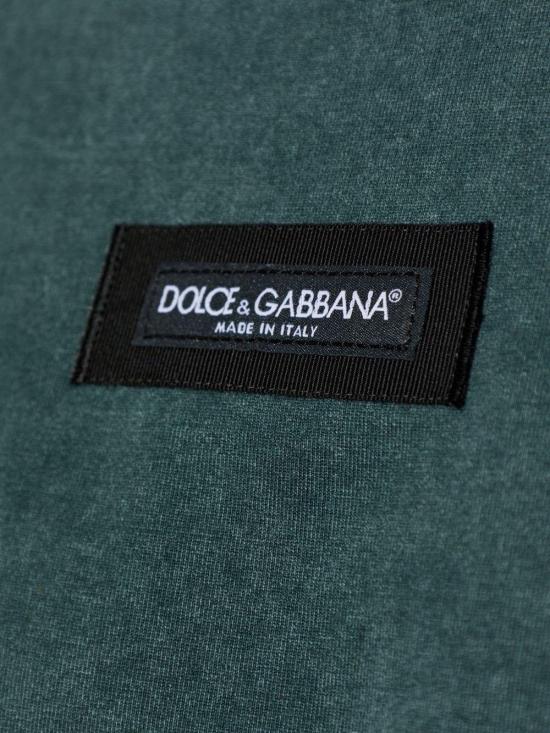 26SS 돌체앤가바나 반팔 티셔츠 G8RI4TG7P1OV0707 GREEN - DOLCE & GABBANA