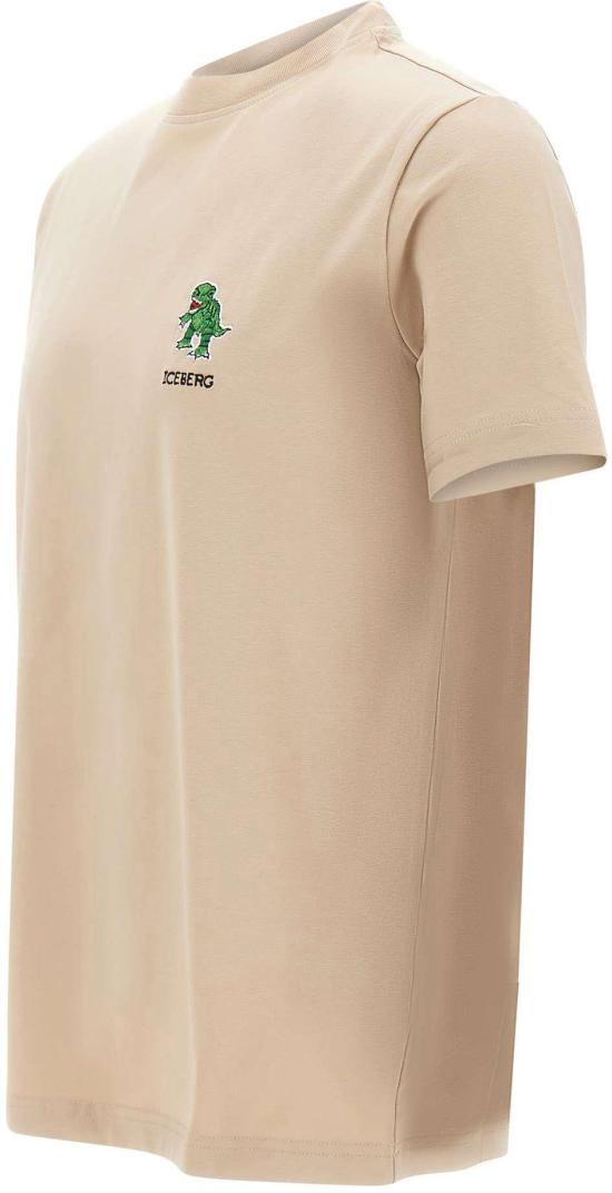 26SS 아이스 비 아이스버그 반팔 티셔츠 26EI1P0F0156318BEIGE - ICE B ICEBERG