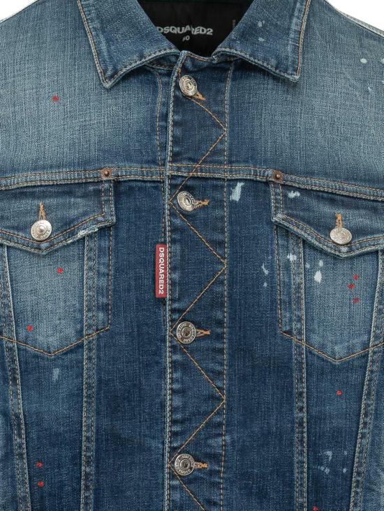 26SS 디스퀘어드2 데님 자켓 S74AM1693S30664470 BLUE - DSQUARED2
